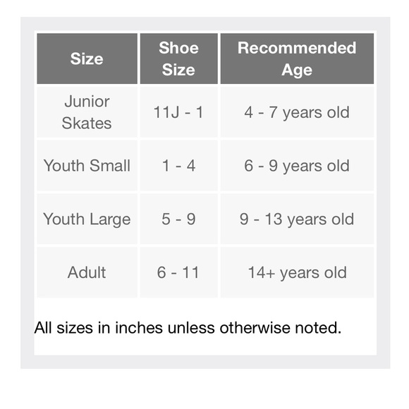 Chicago Girls' Rink Roller Skates Size 4 - Picture 6 of 6